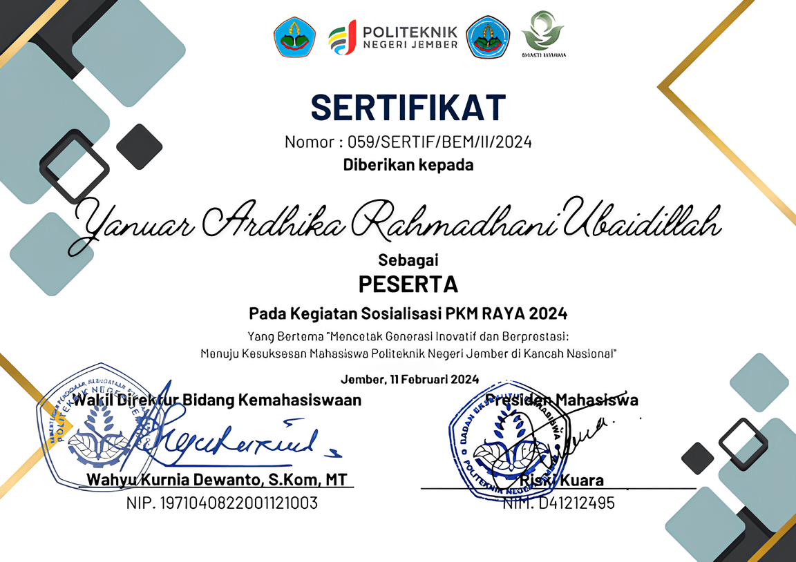 Kegiatan Sosialisasi PKM RAYA 2024