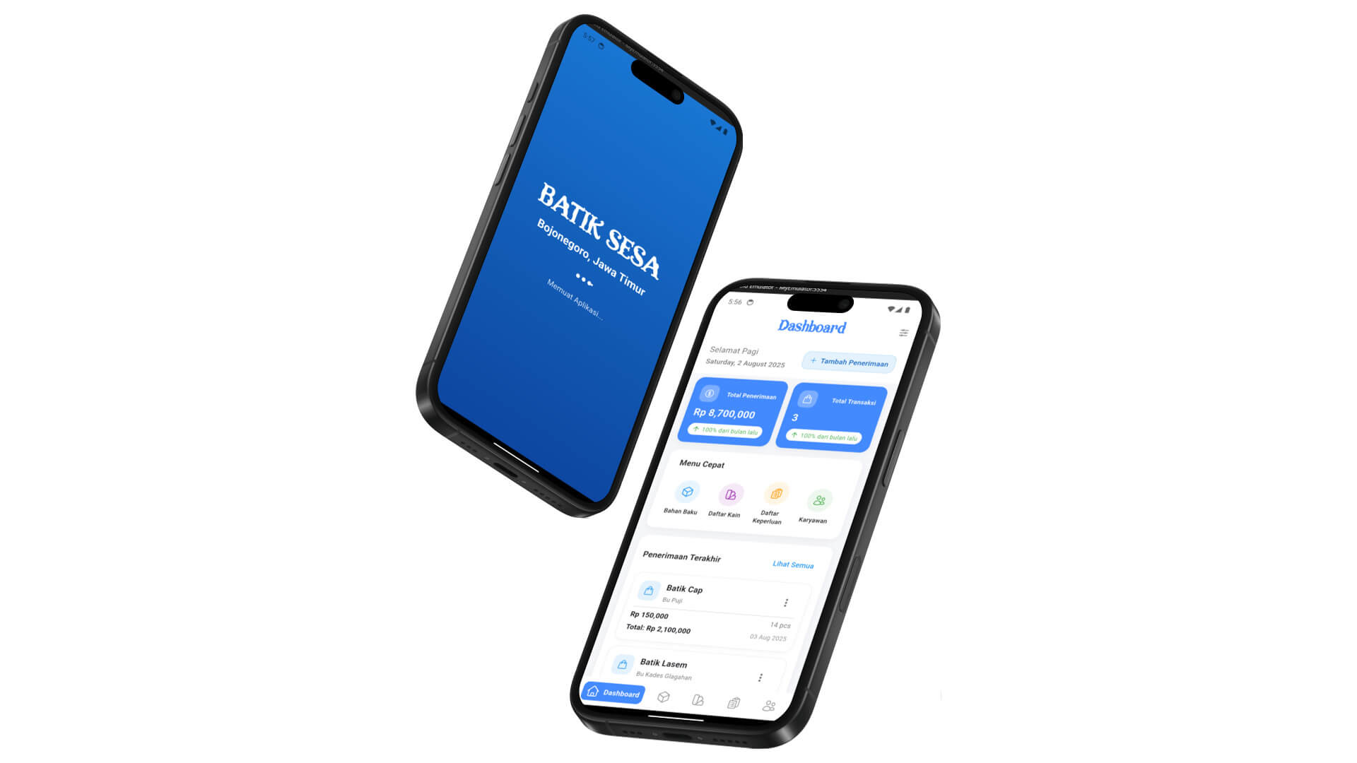 Aplikasi Keuangan UMKM - Batik Sesa Bojonegoro